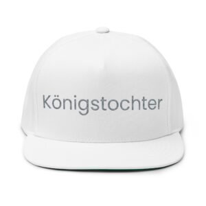 cap – stickerei, faith you can wear, königstochter