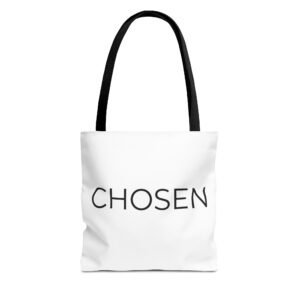 tote bag — faith you can wear, chosen