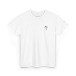 t shirt – print, faith you can wear, cross